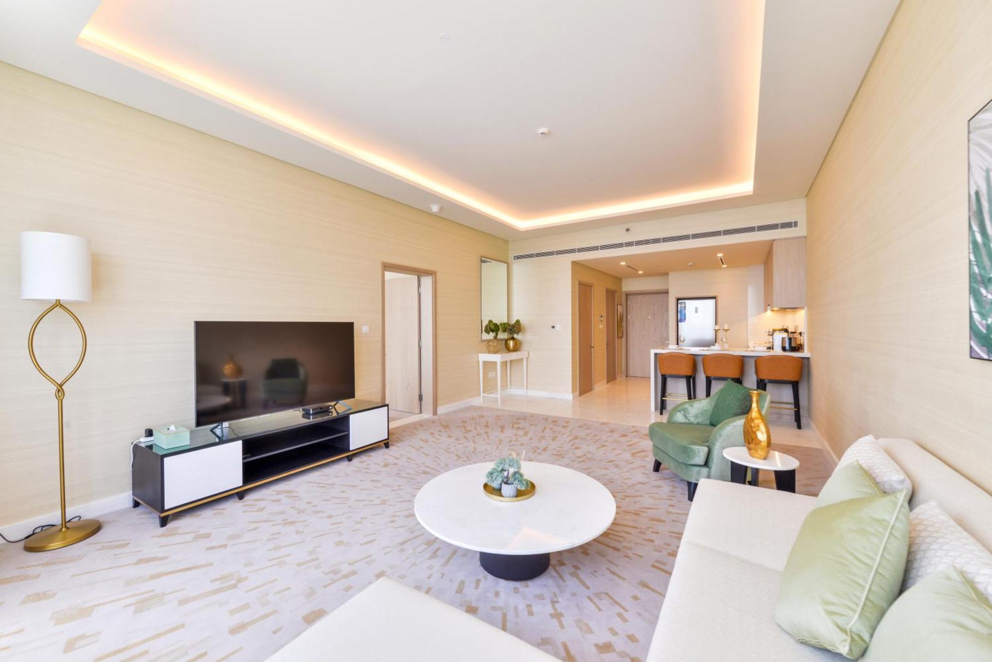 Ultra Luxury Palm Tower With Shared Hotel Facilities Dubai Bagian luar foto