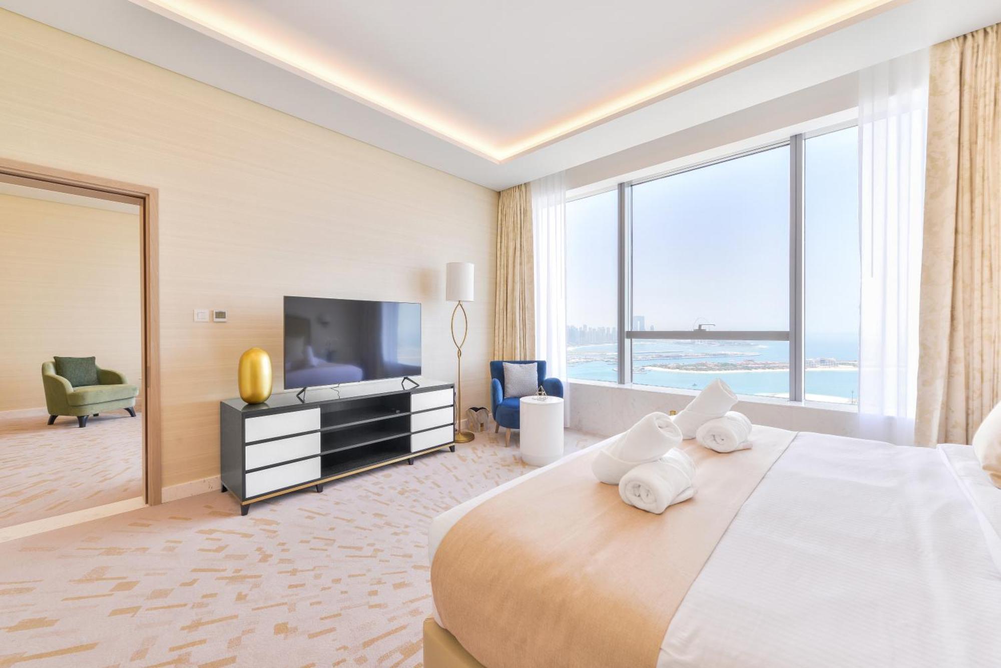 Ultra Luxury Palm Tower With Shared Hotel Facilities Dubai Bagian luar foto