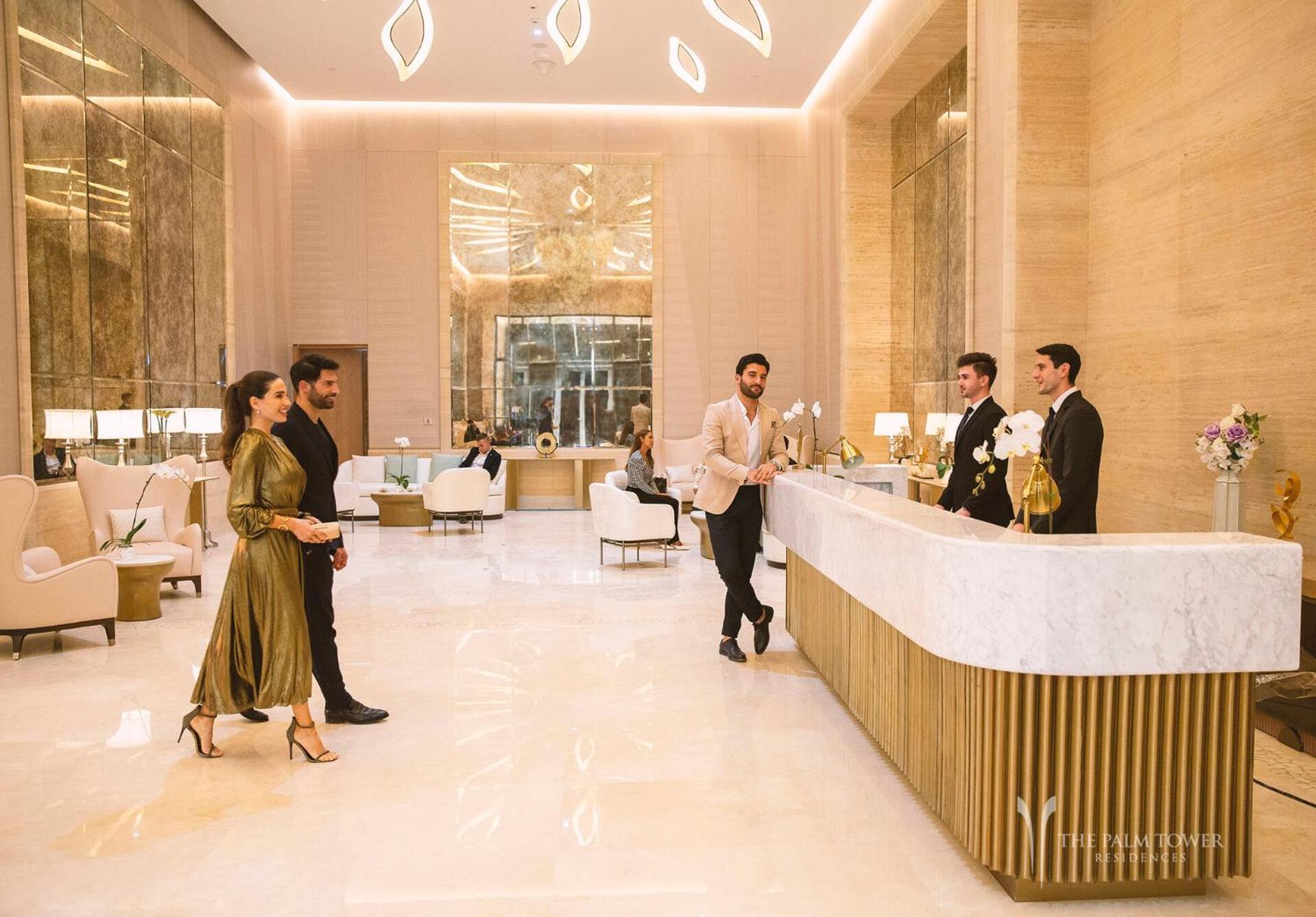 Ultra Luxury Palm Tower With Shared Hotel Facilities Dubai Bagian luar foto